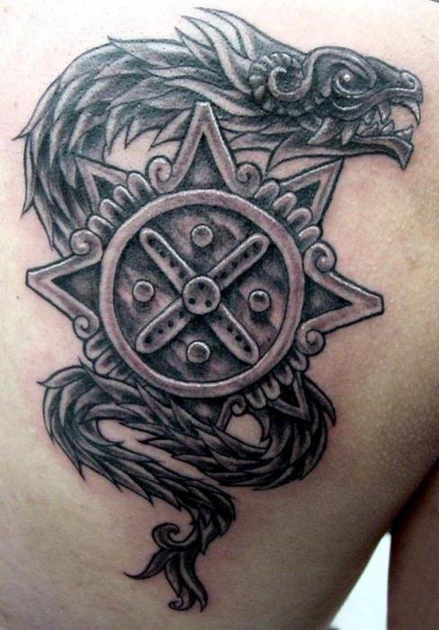 Valore del tatuaggio azteco
